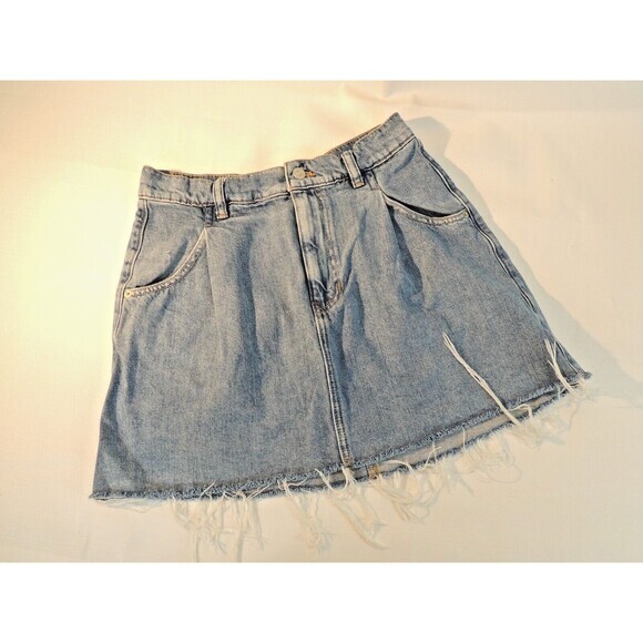 Free People Cosmico Flirt Skirt in Rain OB1193075 Sz. 27/4 - Picture 2 of 8